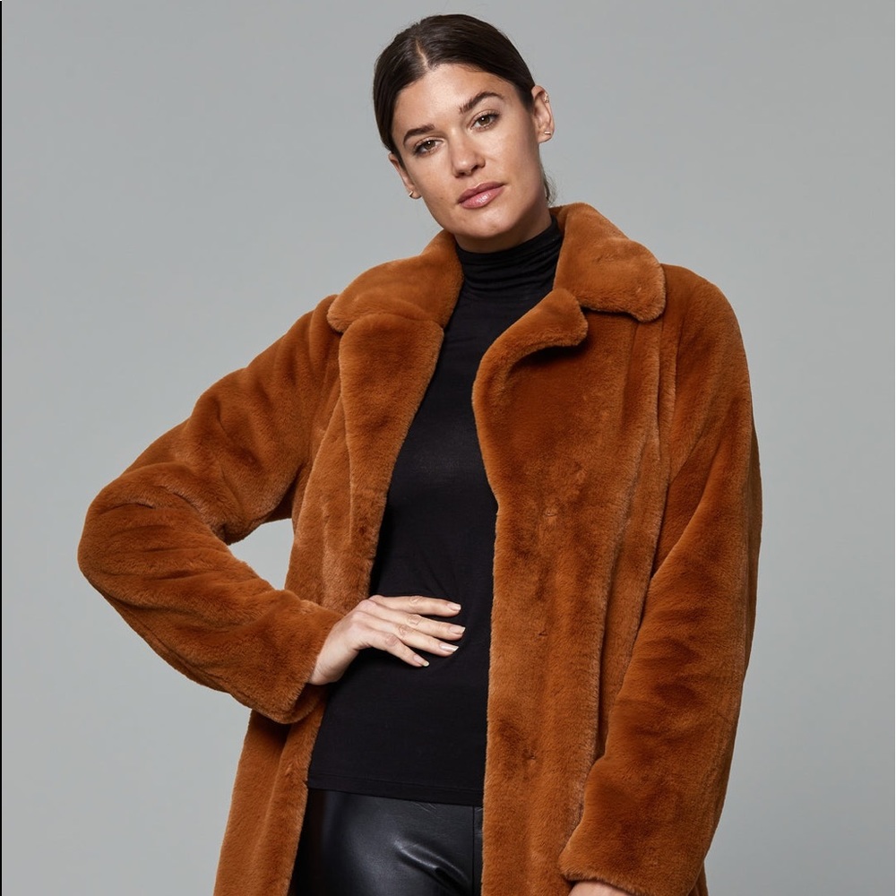 Faux Fur Coat